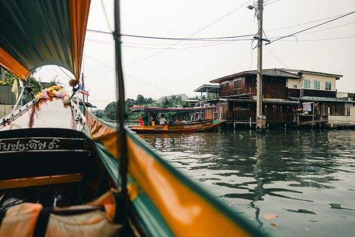 Bangkok Canal Longtail Boat Ride Experience