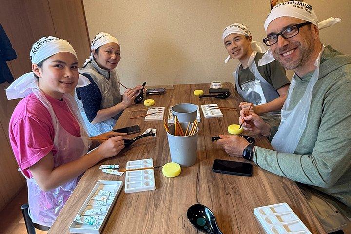 京都：ラーメン丼＆ミシュランラーメン教室をペイント
