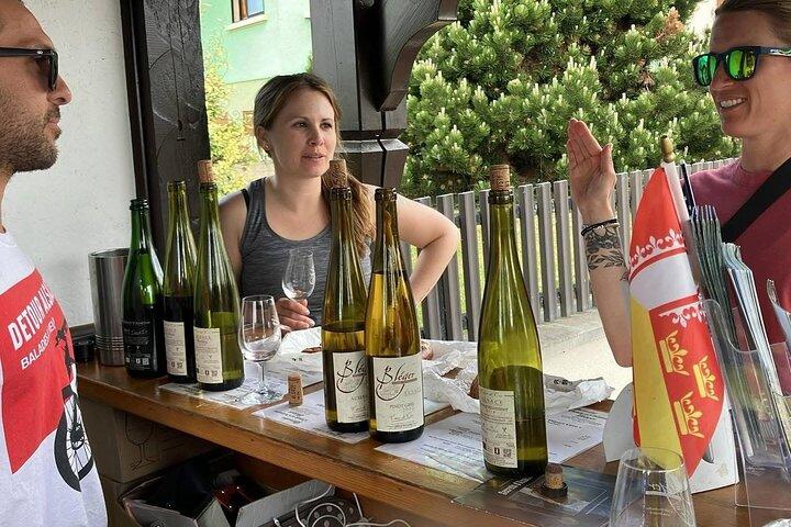 Radtour auf der Weinstraße von Sélestat