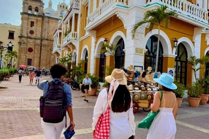 Excursie vanaf Cartagena aan wal: Ommuurde stad (verbinding tussen havens)