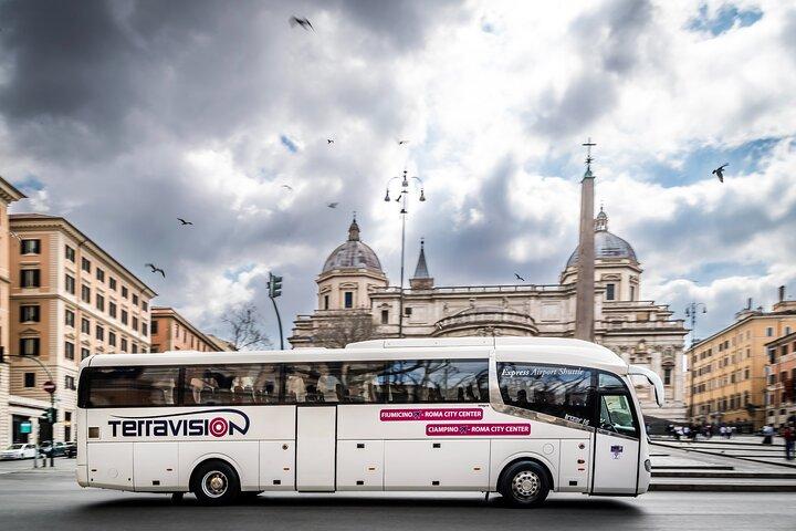 Trasferimento in autobus da Aeroporto Fiumicino a Città del Vaticano