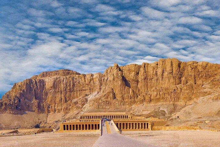 Halve dag tour bij Vallei van de koningen Hatshepsut Tempel en Memnon