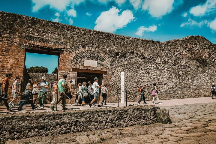 Pompeii Express : Guided tour from Naples by train included