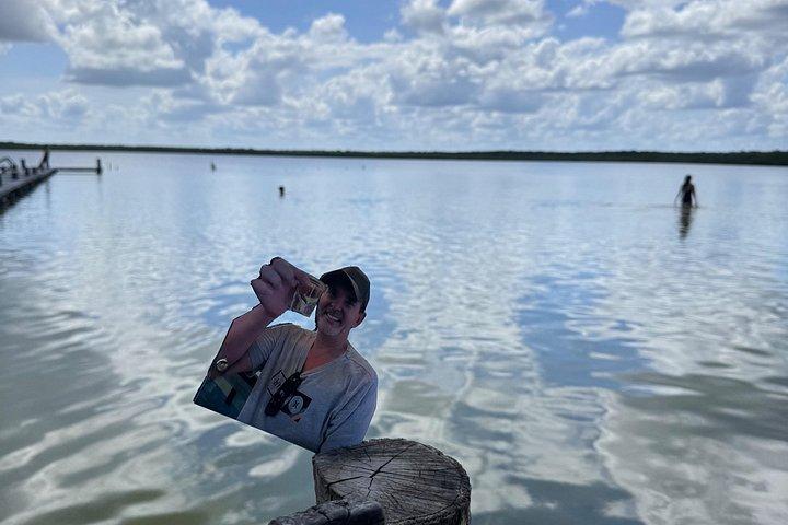 Kaan Luum Lagoon and 2 Cenotes Adventure