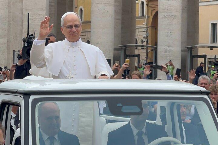 ローマで教皇謁見 ローマで教皇レオ14世とのプライベートツアー