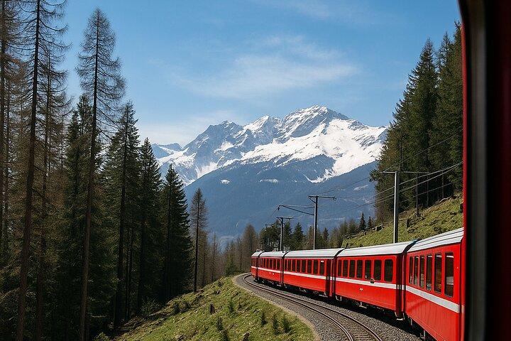 Premium Glacier Express Route Privétour vanuit Zürich