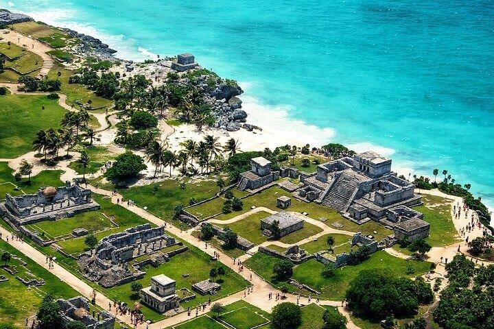 Small Group to Tulum Ruins Cenote Cave and Sea Turtles Snorkeling