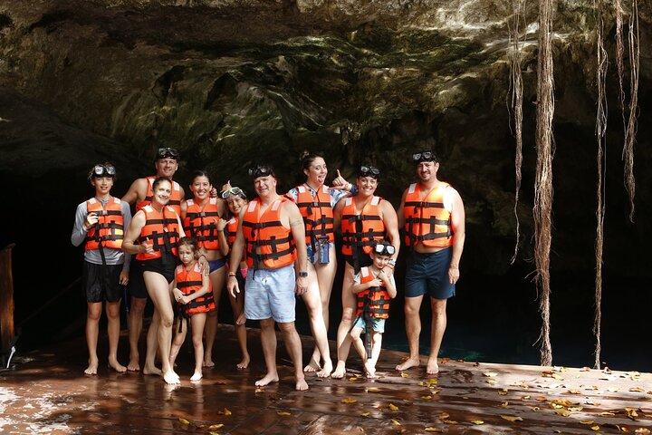 Tour per piccoli gruppi alla grotta di Cenote e allo snorkeling delle tartarughe marine