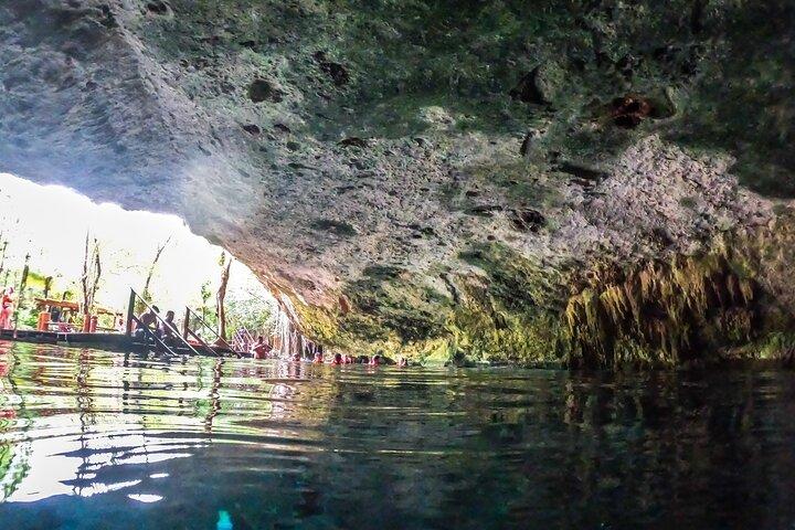 Tour per piccoli gruppi alla grotta di Cenote e allo snorkeling delle tartarughe marine