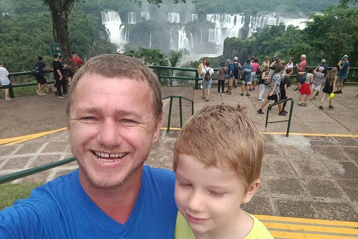 PRIVAT - Iguazufallen argentinska sidan + båtmöjlighet
