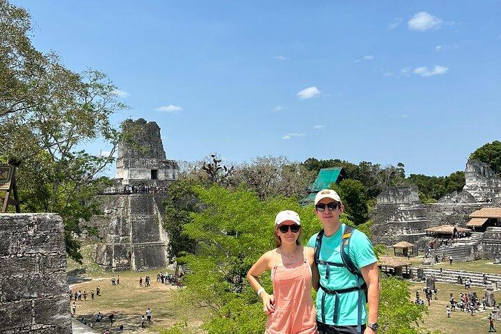 Heldagstur til Tikal med fly fra Guatemala City