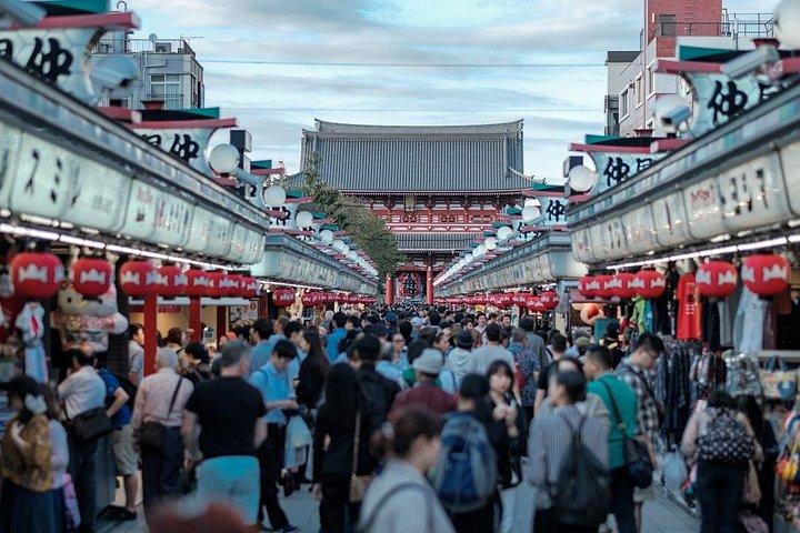 Tokyo : Hand-Roll Sushi Class, Skytree view & Asakusa Tour