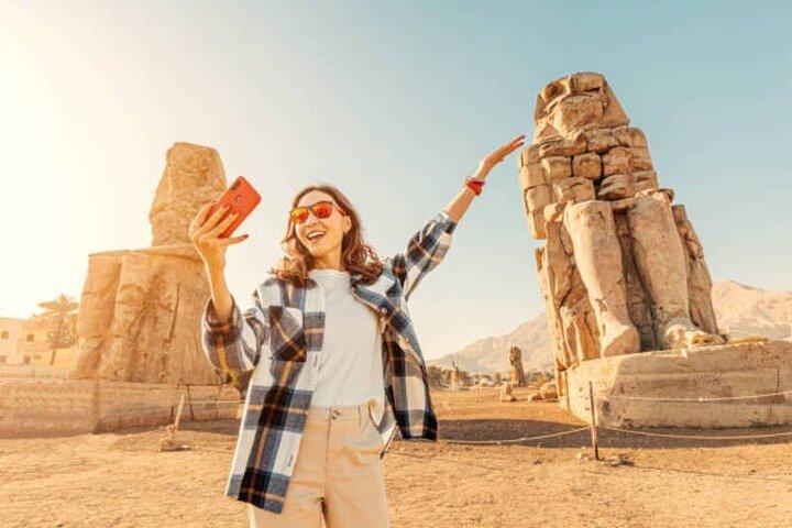 Aproveite Luxor em um tour privado de um dia pelas margens ocidentais do Nilo