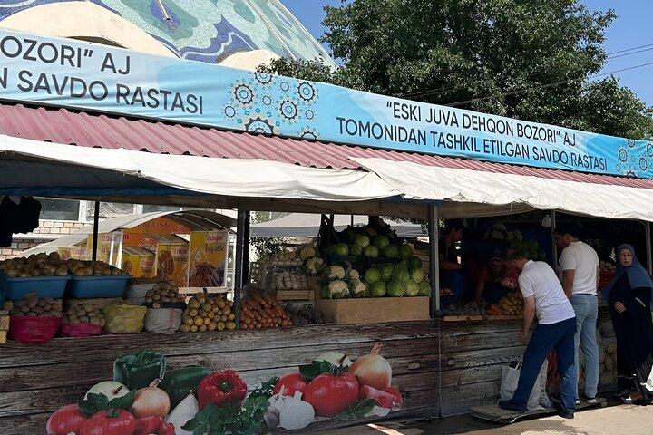 Tashkent: Bake Usbekisk Brød og Chorsu Bazaar Exploration