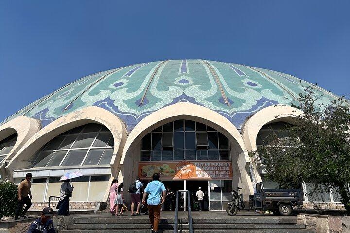 Tashkent: Bake Usbekisk Brød og Chorsu Bazaar Exploration