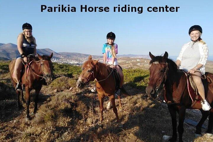 Passeggiate a cavallo a Paros