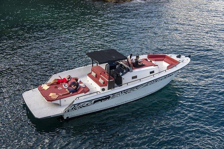 カプリ島、洞窟、ファラリオーニのプライベート ボート ツアー