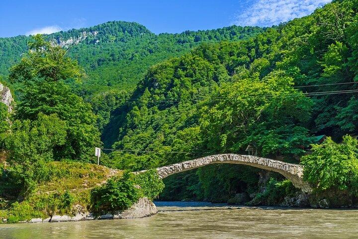 Mahuntseti Waterfall and Wine Tasting Tour from Batumi