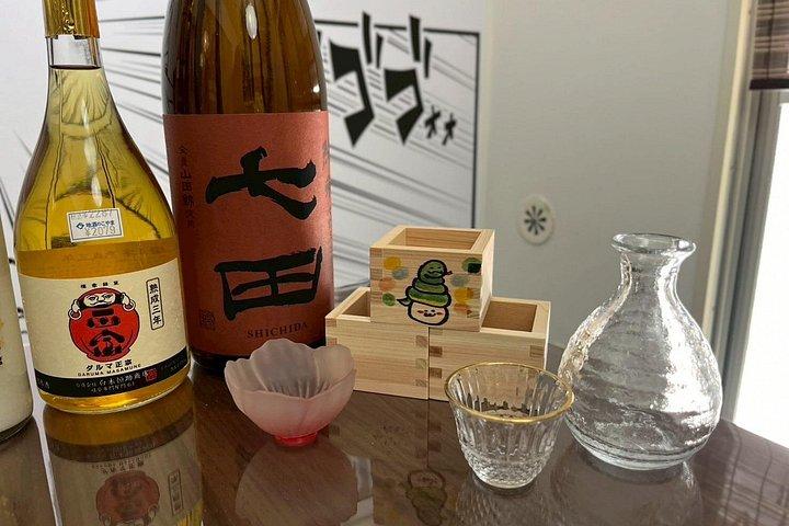 東京で日本酒試飲＆枡作り体験