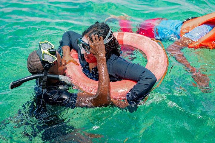 ワシニ島シュノーケリングで終日イルカウォッチング