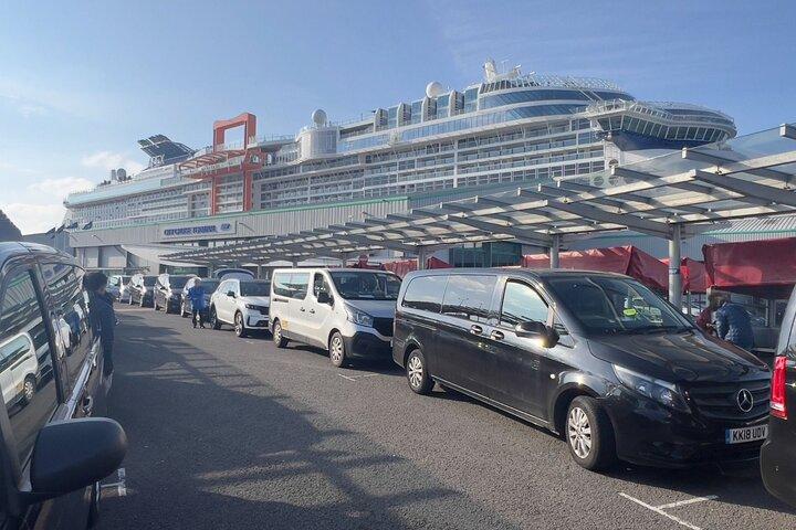 Transfert privé de Centre de Londres à Douvres Port