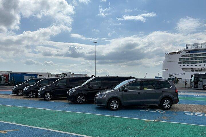 ロンドンからサウサンプトンクルーズポート-乗り合いシャトル送迎