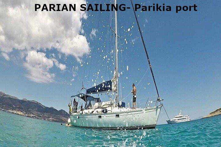 ParianSailing SeaTour to Blue Lagoon SeaCaves Despotico -Parikia