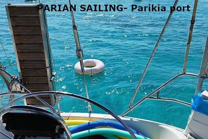 ParianSailing SeaTour to Blue Lagoon SeaCaves Despotico -Parikia