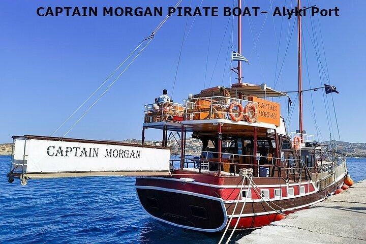 Full day party on board ,Sea Tour Blue Lagoon , Southern Paros