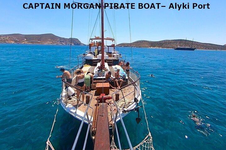 Full day party on board ,Sea Tour Blue Lagoon , Southern Paros