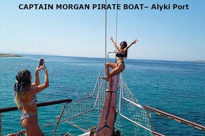 Full day party on board ,Sea Tour Blue Lagoon , Southern Paros