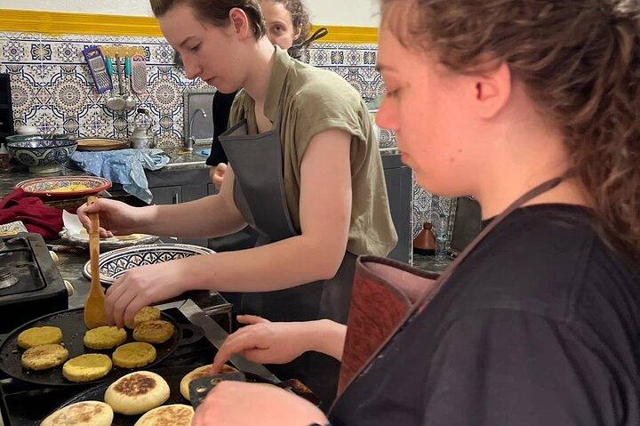 Make Variety of Moroccan Crepes with a Local