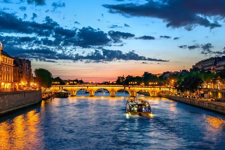 1 uur Parijs Avond Sightseeing Cruise met Illuminations Ticket