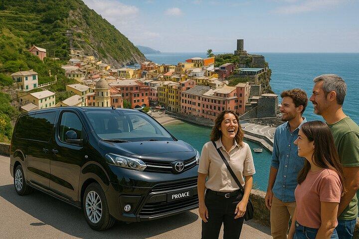 Tagesausflug nach Cinque Terre mit privatem Van und Guide