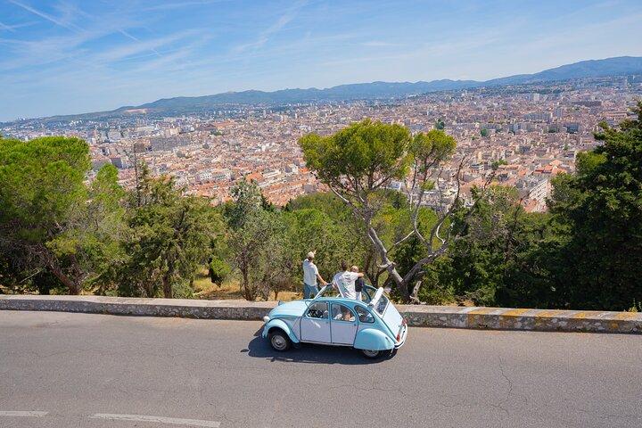 Recorrido privado de medio día por Marsella en un Citroën clásico