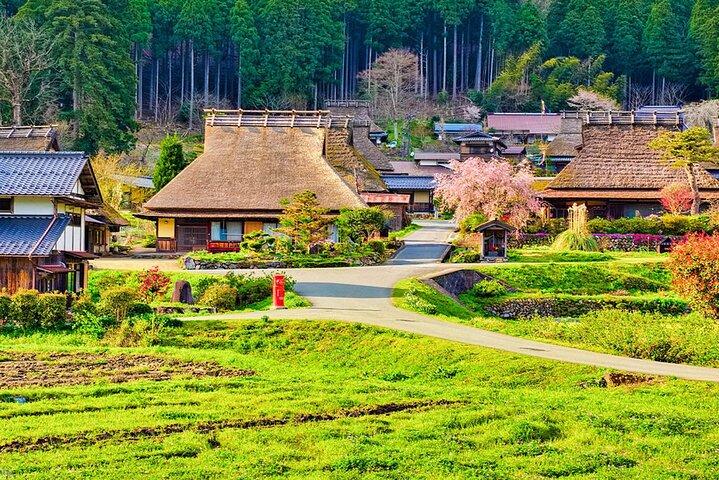 Excursión a la aldea de paja de Ine Funaya y Miyama