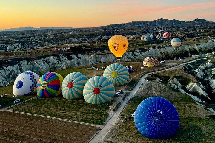 Vol en montgolfière: En Cappadoce