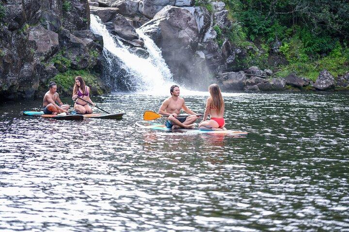 Cascate private di Umauma Falls e nuoto sul fiume