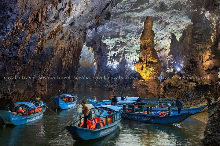 Visita guiada à caverna Phong Nha e à caverna Tien Son saindo de Dong Hoi