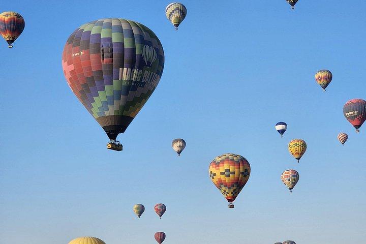 Balloon flight and pick up CDMX and Breakfast Buffet