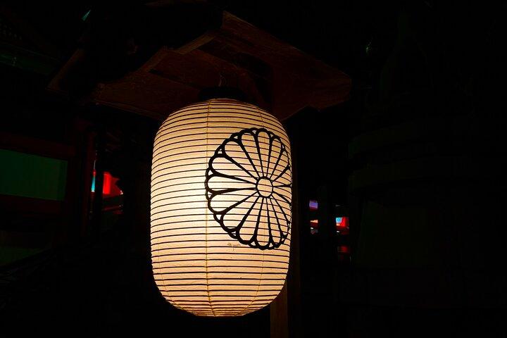 Paseo nocturno de Kioto en Fushimi Inari con 4 Gion Área Destacados