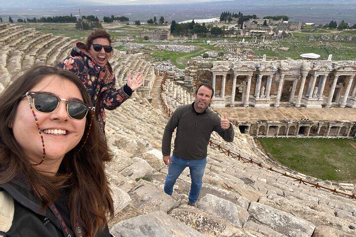 Private Pamukkale Tour fra Kusadasi eller Selcuk