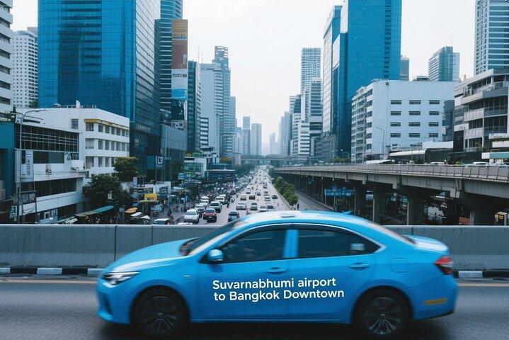 バンコク: スワンナプーム空港からのプライベート送迎(BKK)