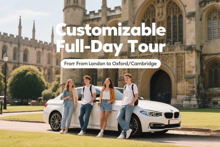De Londres: Excursão de dia inteiro personalizável para Oxford/Cambridge