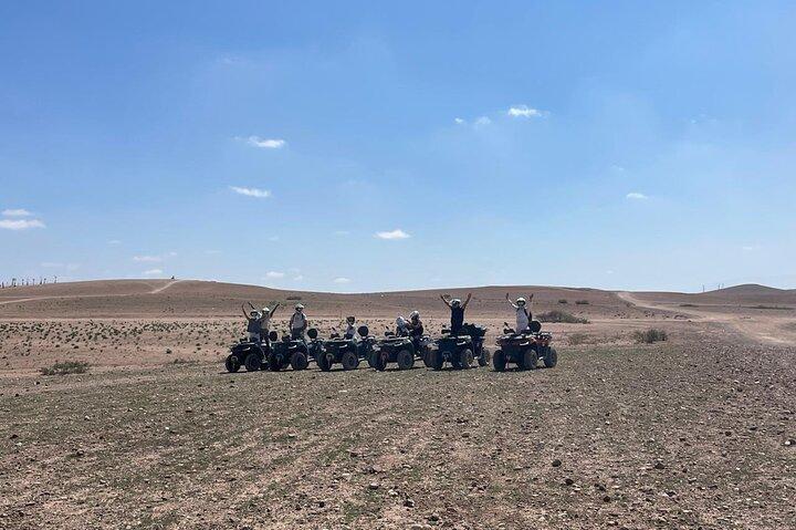 Buggy Quad Adventure Desert and Palms Ride from Marrakech