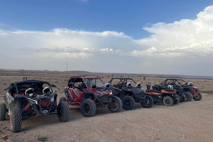 Buggy Quad Adventure Desert and Palms Ride from Marrakech