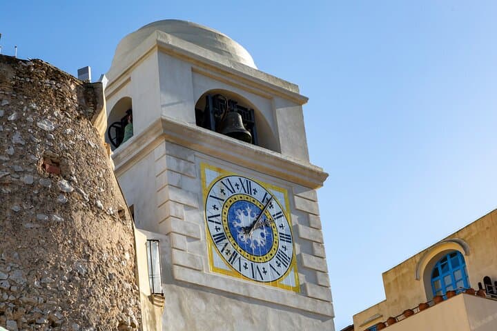 From Naples: Capri and Anacapri Small Group Tour + Ferry