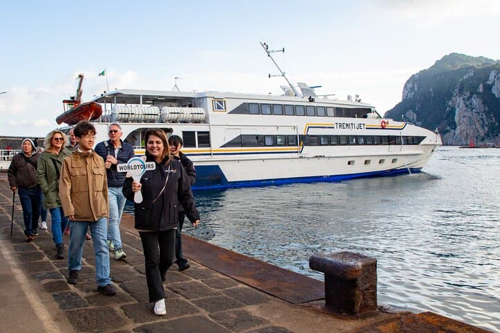 Pompeii and Capri Island Day Trip from Naples