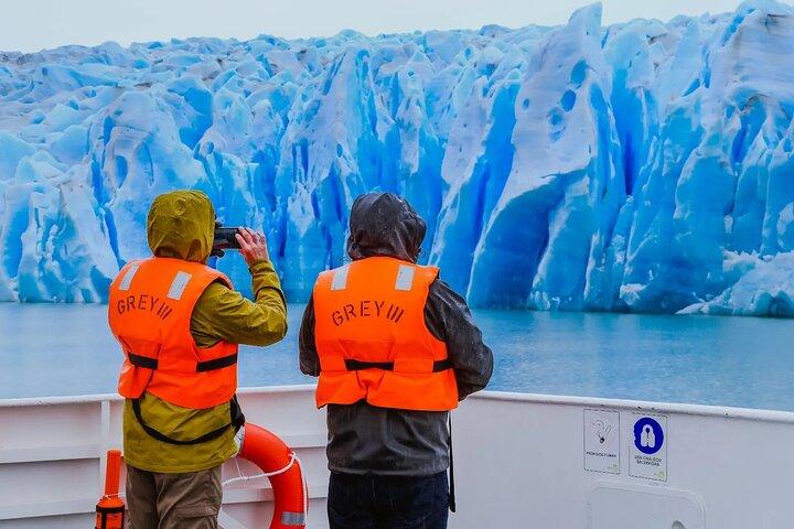 Grey Glacier Navigation in Torres Del Paine