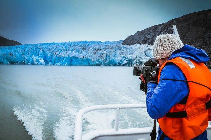 Grey Glacier Navigation in Torres Del Paine